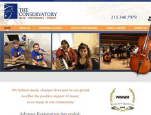 Tablet Screenshot of myconservatory.org